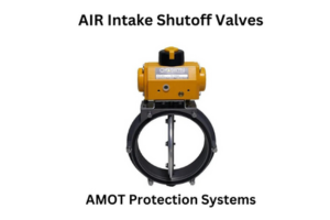 Air inlet shutoff valves from the Amot Protection System, designed for efficient air intake control and safety